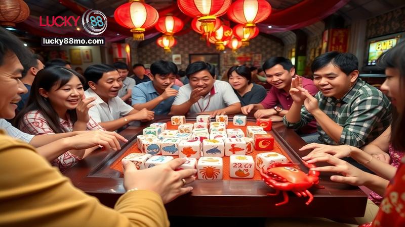 Ưu điểm khi chơi bầu cua tại Lucky88