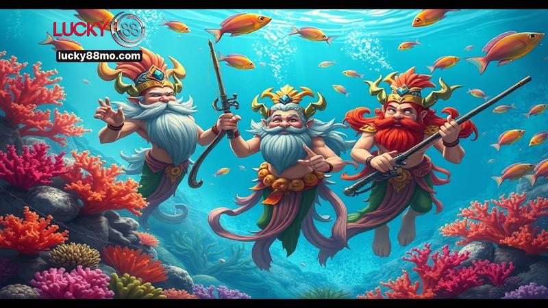 Luật chơi Tam tiên bắn cá Lucky88